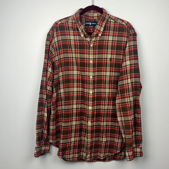 Ralph Lauren Classic Fit XL plaid button down men’s shirt - Picture 1 of 8